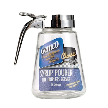 Lifetime Lifetime Clear Glass Syrup pourer Syrup Dispenser 1 pk 5078607